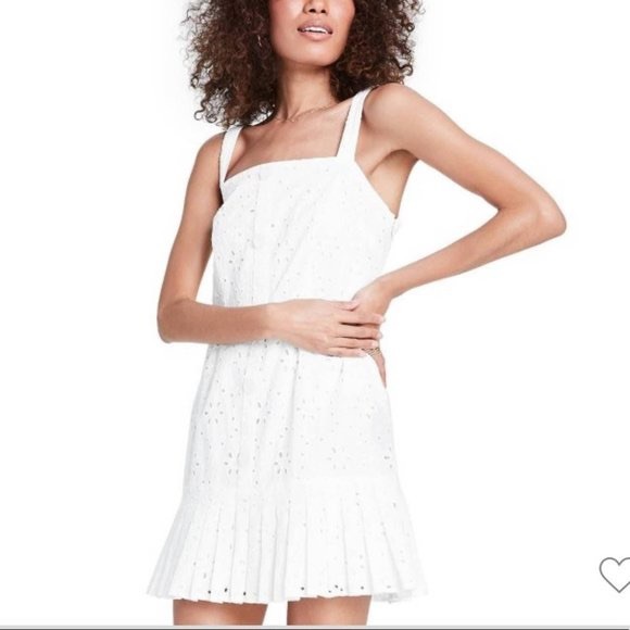 Alexis x Target White Eyelet Mini Dress S - Picture 6 of 9
